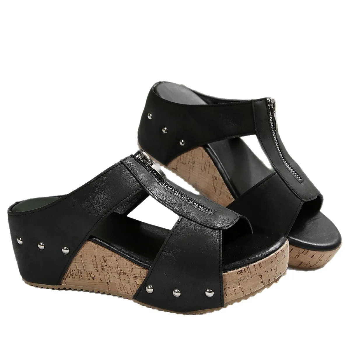Zoya - Stylish Wedge Sandals