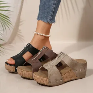 Zoya - Stylish Wedge Sandals